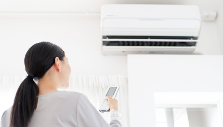 環境への貢献と冷暖房費の削減のイメージ